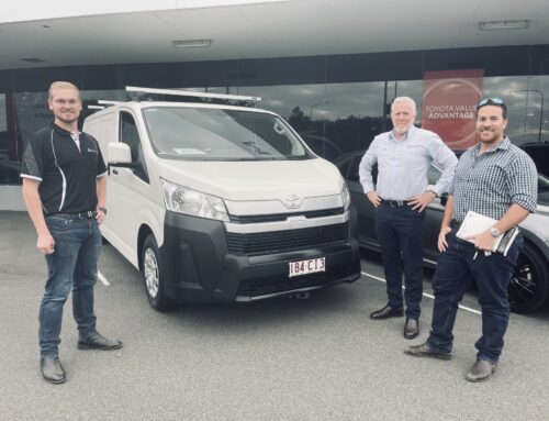 Budget Guys buys new van from Mackay Toyota